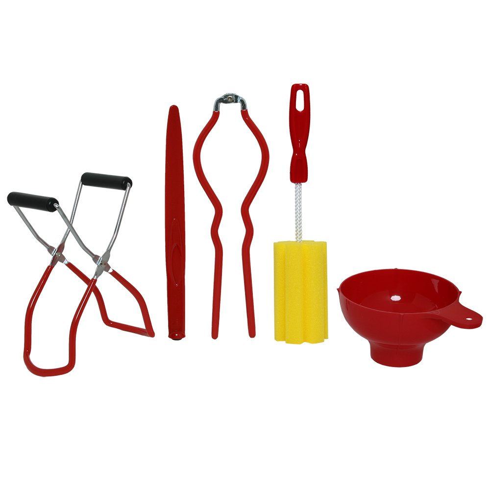 Premium Canning Tools Kit with Jar Wrench - Essential for Home Canning, Food Preservation & DIY Pickling - Perfect for Jams, Sauces, Vegetables & Fruit Preserves