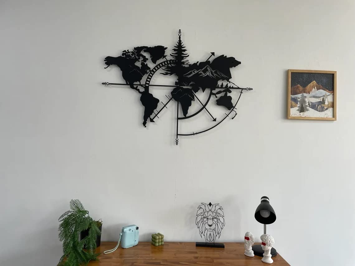 DEKADRON Metal Wall Art - Tree of Life Family Tree Decor - 47