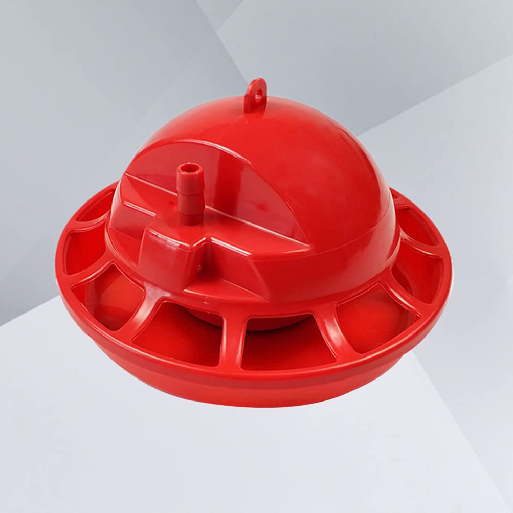 2 Pcs Chicken Drinker Feeding Bowl - Durable Poultry Water Drinking Cups for Hens, Ducks, and Birds - Ideal for Coops, Farms, and Backyard Poultry Care