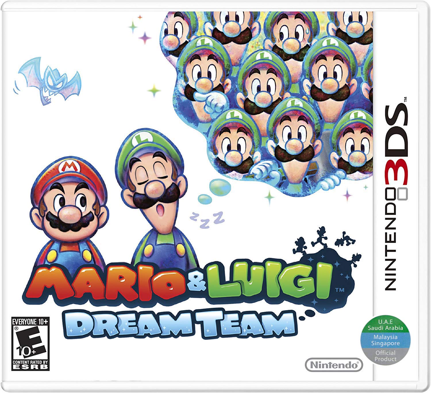 Mario and Luigi: Dream Team - Nintendo 3DS Game (Asia Version) | Adventure RPG for Kids & Adults | Perfect for Travel & Family Game Nights