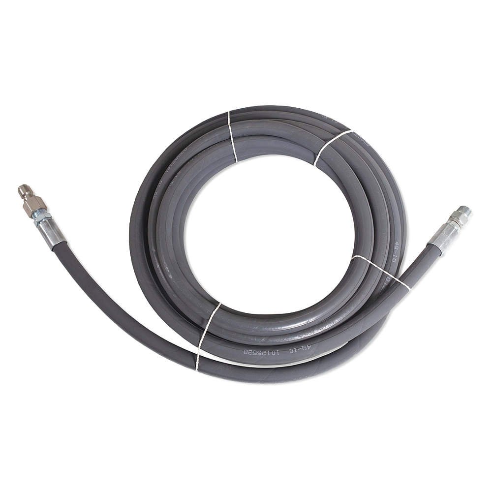High-Quality Hose Assembly with Quick Connect (QC) Plug - Durable & Leak-Proof for Air, Water & Fluid Transfer - Perfect for Industrial, Automotive & Home Applications