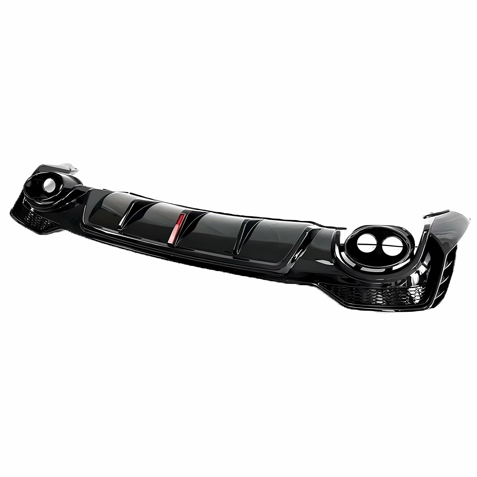 RSQ3 Style Rear Bumper Diffuser Spoiler for Audi Q3 2019-2023 - Carbon Fiber Rear Diffuser Lip - Enhance Aerodynamics & Sporty Look - Perfect for Car Enthusiasts & Performance Upgrades
