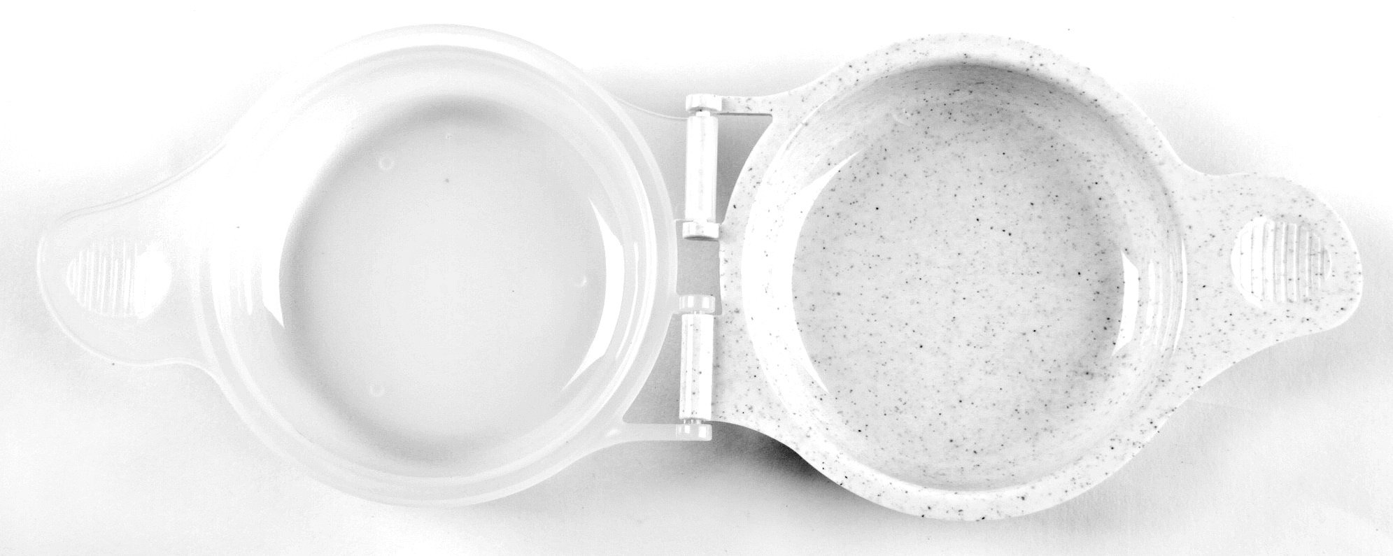 Good Living Microwave Egg Muffin Breakfast Sandwich Pan - 3-Pack Non-Stick Cookware for Quick & Easy Egg Muffins in 1 Minute - Perfect for Busy Mornings, Meal Prep & Healthy Breakfast On-The-Go