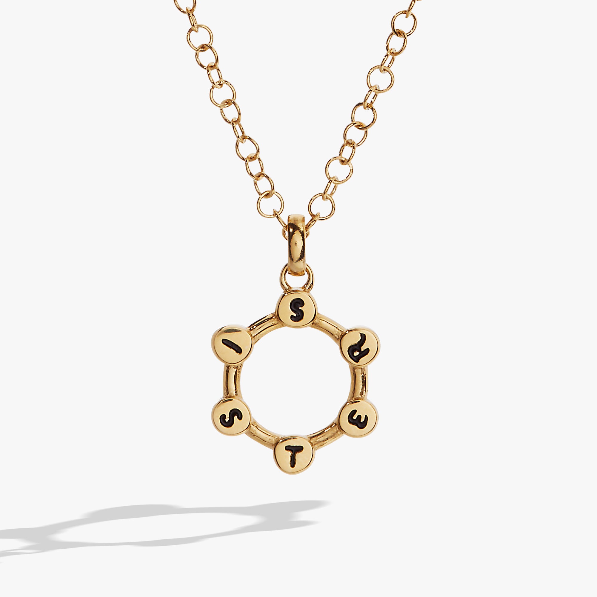 Sister Crystal Necklace with Hidden Message - Elegant & Meaningful Jewelry Gift for Sisters, Best Friends, and Loved Ones | Perfect for Birthdays, Anniversaries, and Special Occasions