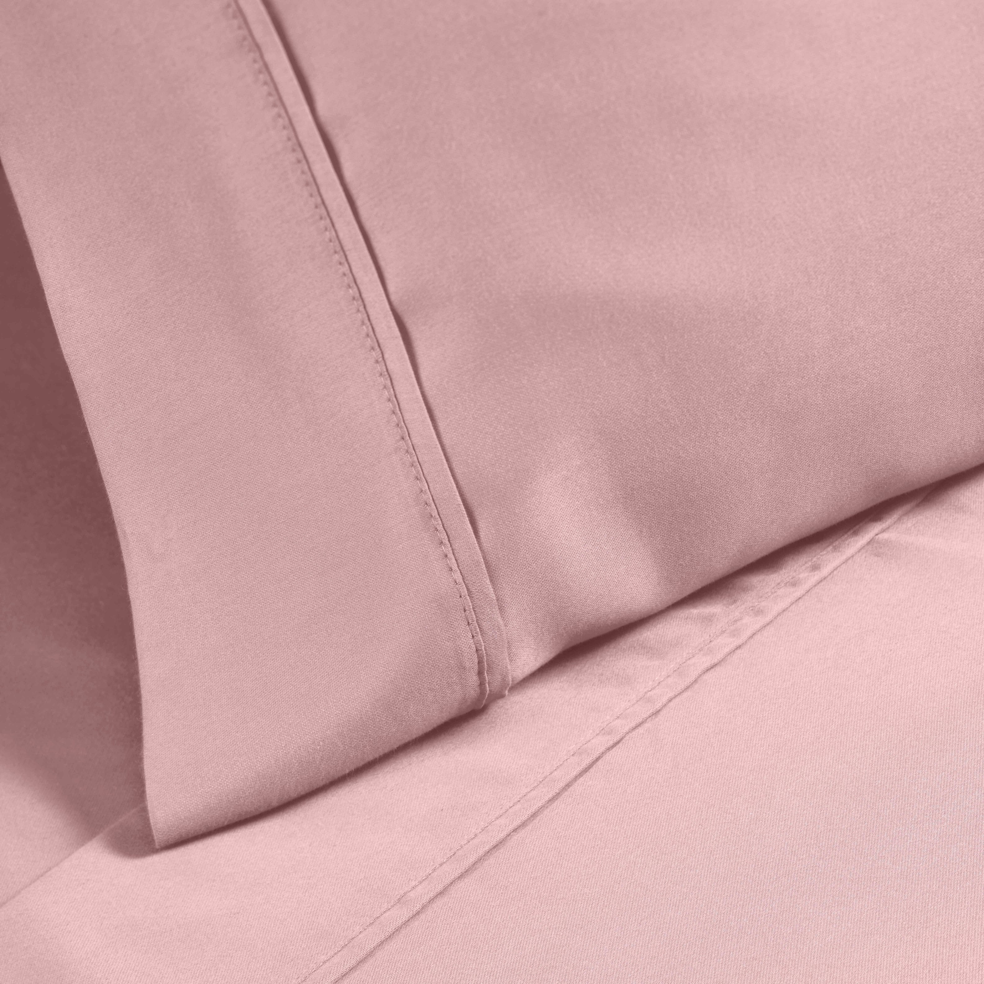 1200 Thread Count Cotton Rich Solid Deep Pocket Bed Sheet Set - Queen Size, Ultra Soft & Breathable - Perfect for Luxury Hotels, Guest Rooms & Master Bedrooms