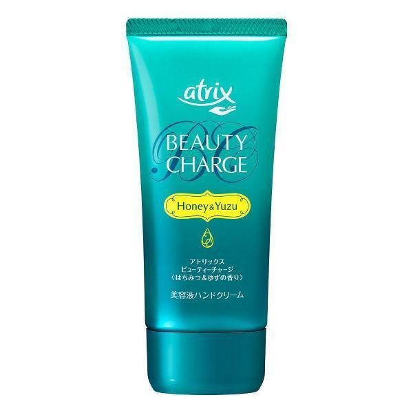 Atrix Beauty Charge Hand Cream - Honey & Yuzu Scent, 80g - Ultra Moisturizing for Dry Hands - Perfect for Office, Travel & Winter Skincare