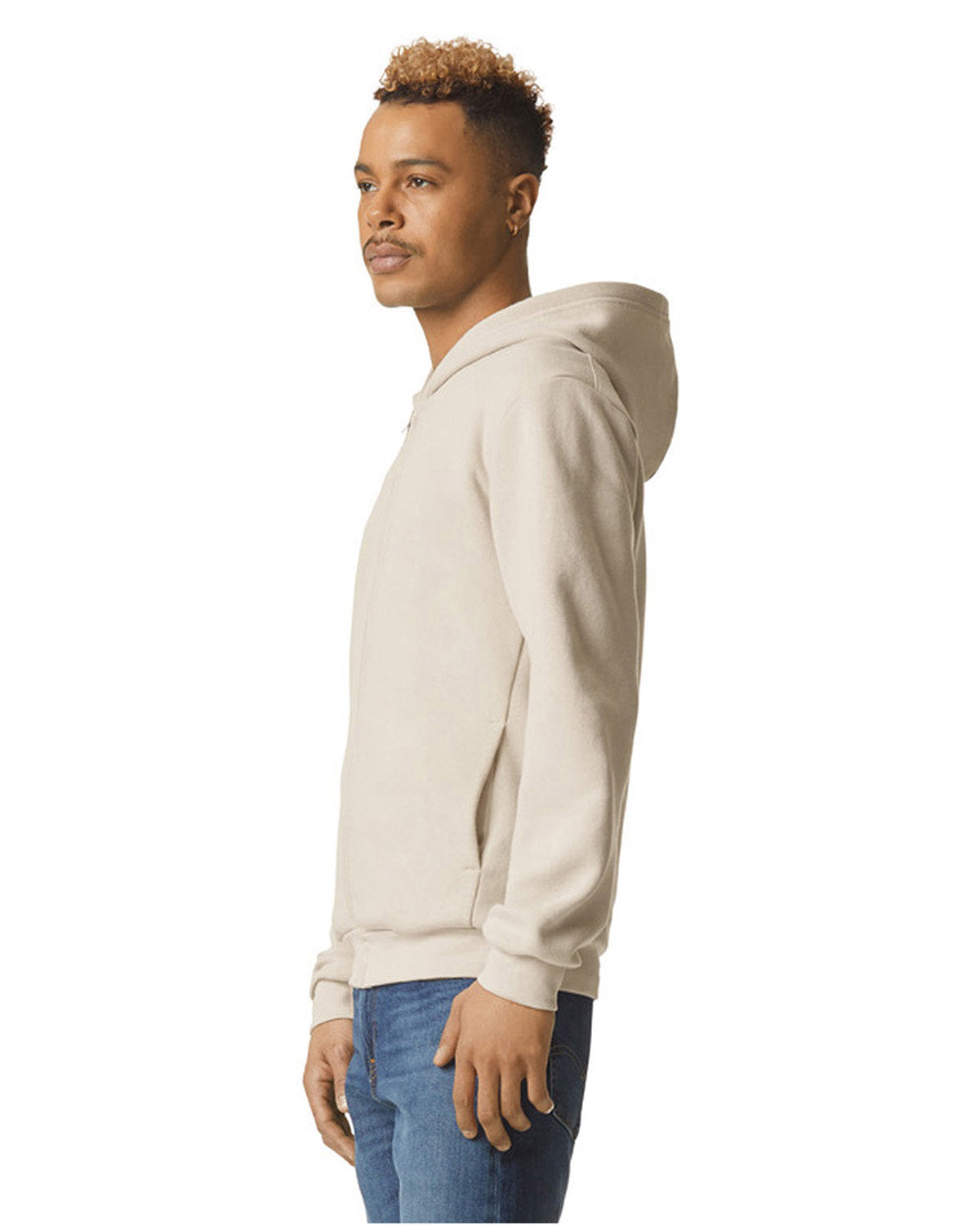American Apparel RF497 ReFlex Fleece Unisex Full Zip Hoodie - Warm & Comfortable Pullover for Men & Women | Perfect for Outdoor Activities, Gym, and Casual Wear