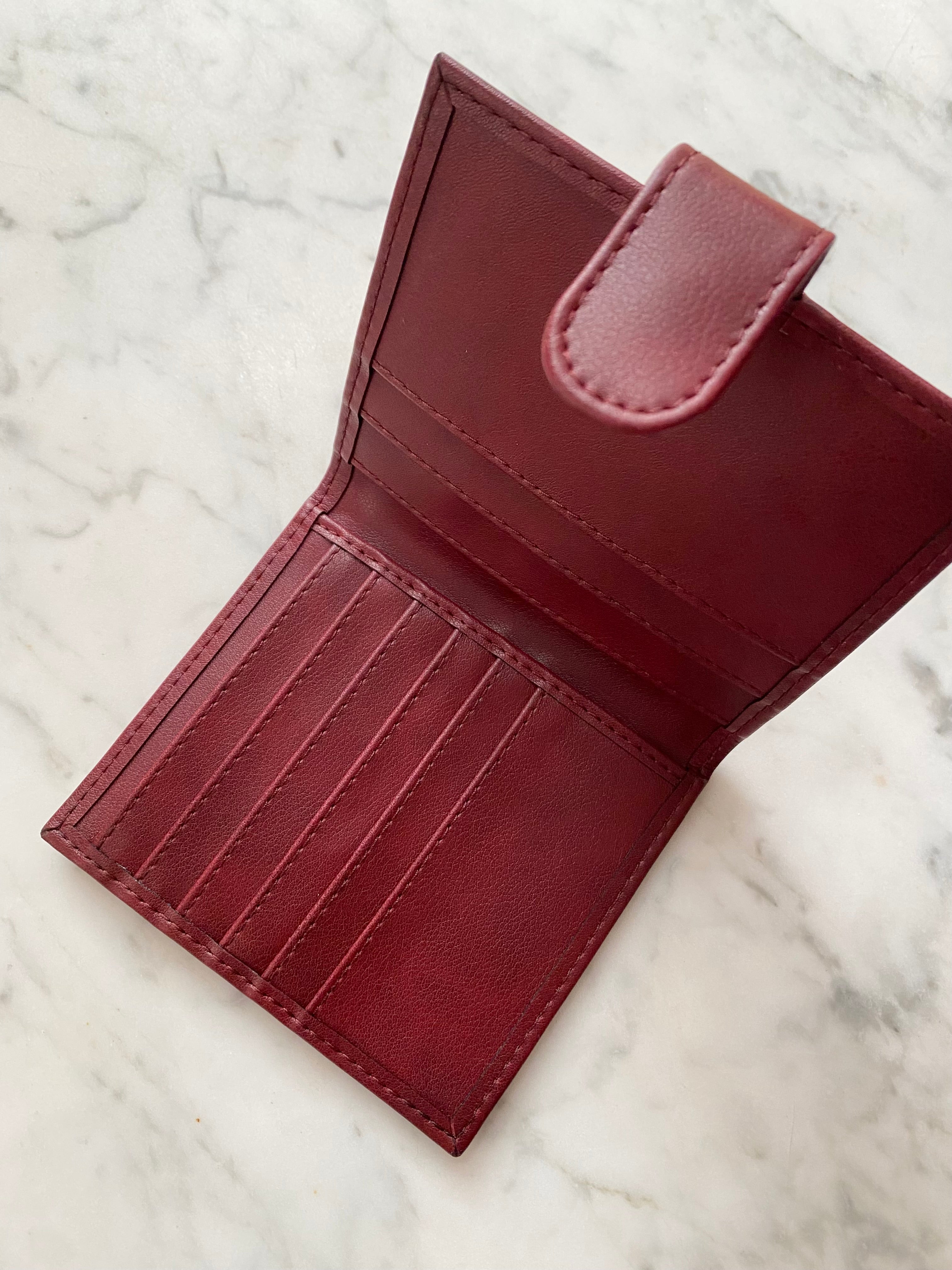 Novacas Genuine Leather Lilas Wallet in Bordeaux - Stylish & Durable Women's Wallet for Everyday Use, Travel & Gift Giving