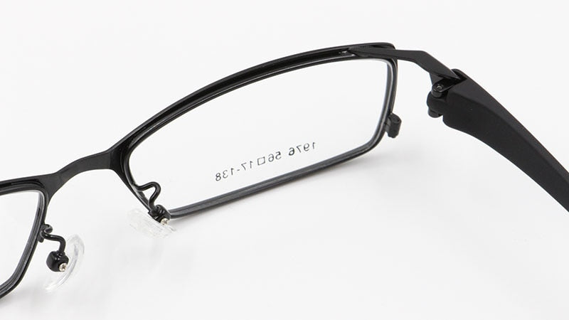 Bclear TR90 Alloy Frame Full Rim Eyeglasses for Men - Lightweight & Durable S1976 - Perfect for Work, Reading & Everyday Use
