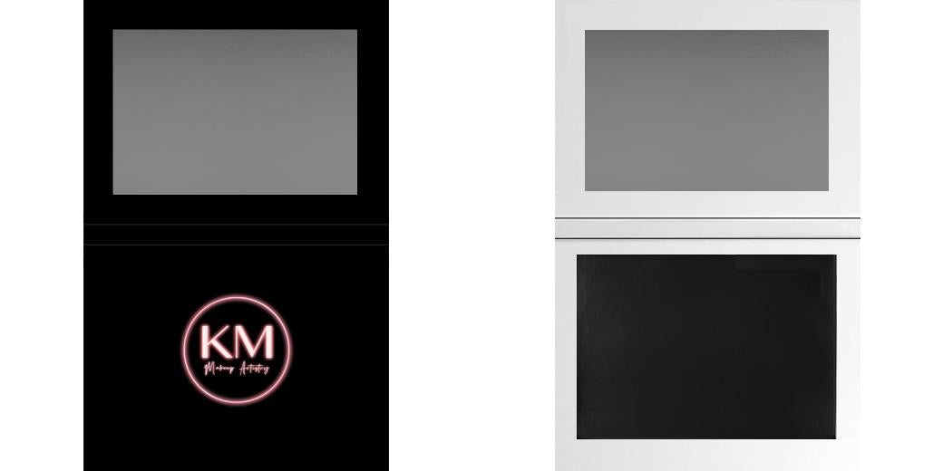 Custom Extra Large Z Palette - Magnetic Makeup Palette for Eyeshadows & Blush - Perfect for Professional Makeup Artists & Travel
