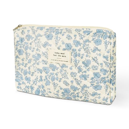 1PC-Floral Blue