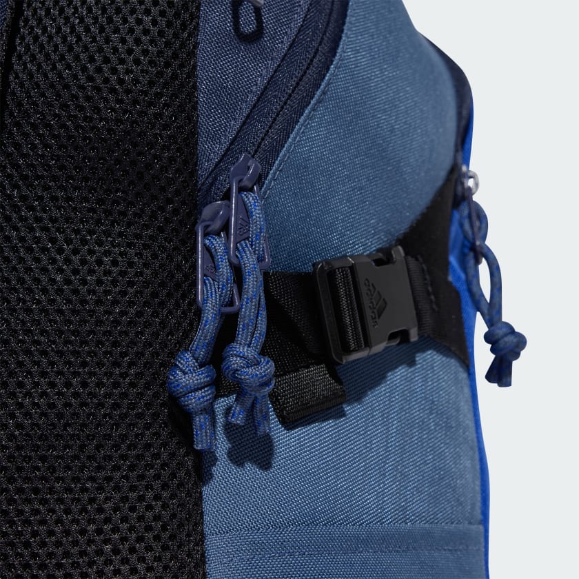 Adidas Power VII Navy Backpack - Lightweight Durable School & Travel Backpack for Men & Women - Perfect for College, Hiking & Daily Commute