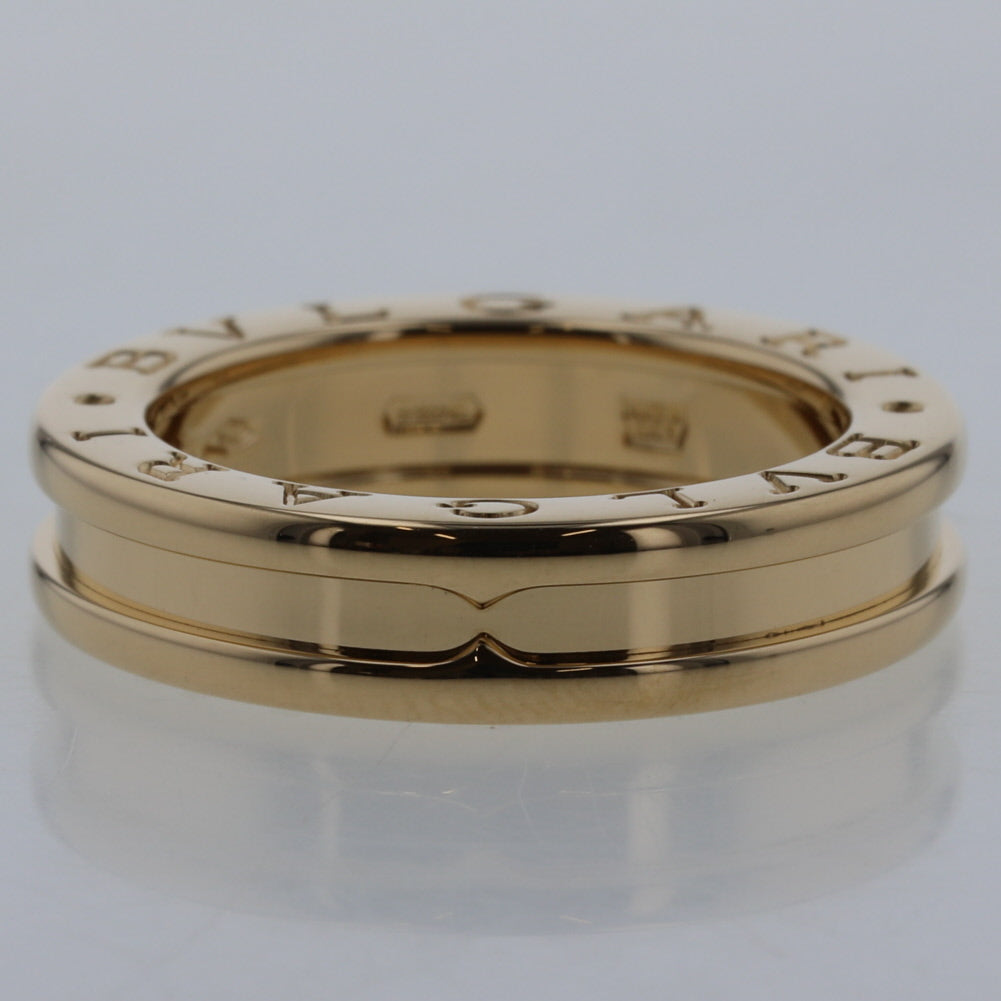 18K Gold B.Zero1 Ring for Women - Luxury Minimalist Stackable Band Jewelry Gift for Anniversary, Valentine's Day & Special Occasions