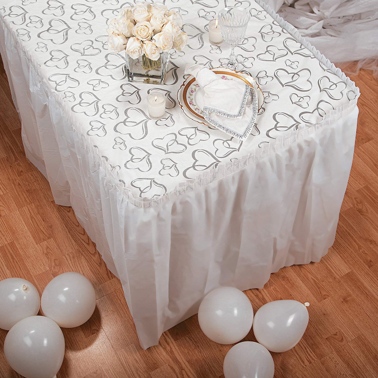 Fun Express 11 Inch White Latex Balloons - 144 Pack for Party Decorations, Birthday, Wedding, Baby Shower & Events - Bulk Balloons for Balloon Arches, Centerpieces & Party Backdrops