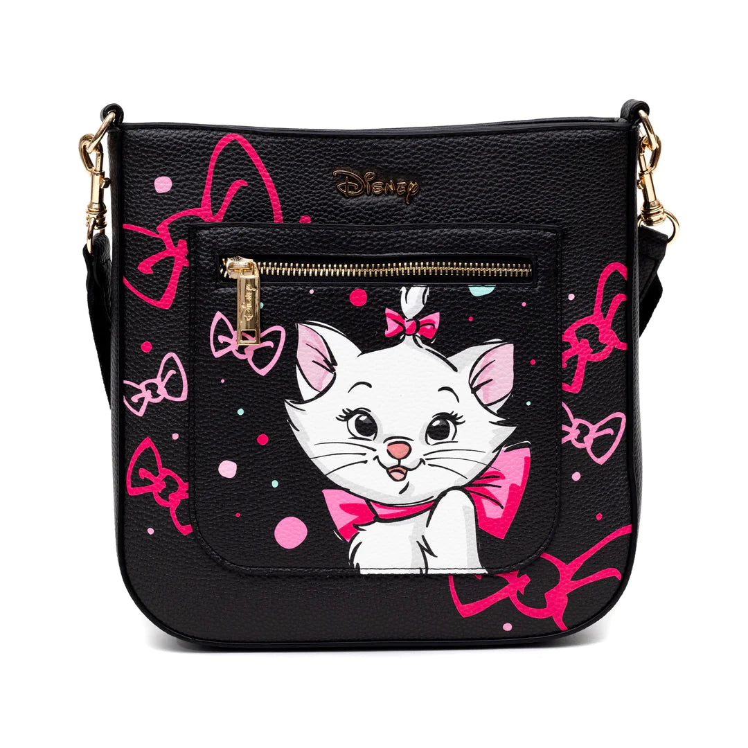 WondaPOP The Aristocats Marie Crossbody Purse - New Release | Disney Inspired Fashion Accessory for Women & Girls | Perfect for Cosplay, Disney Trips & Everyday Use