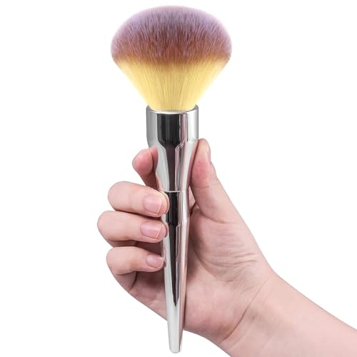 Premium Kabuki Makeup Brush - Foundation & Powder Blending for Flawless Finish | Daily Beauty Routine