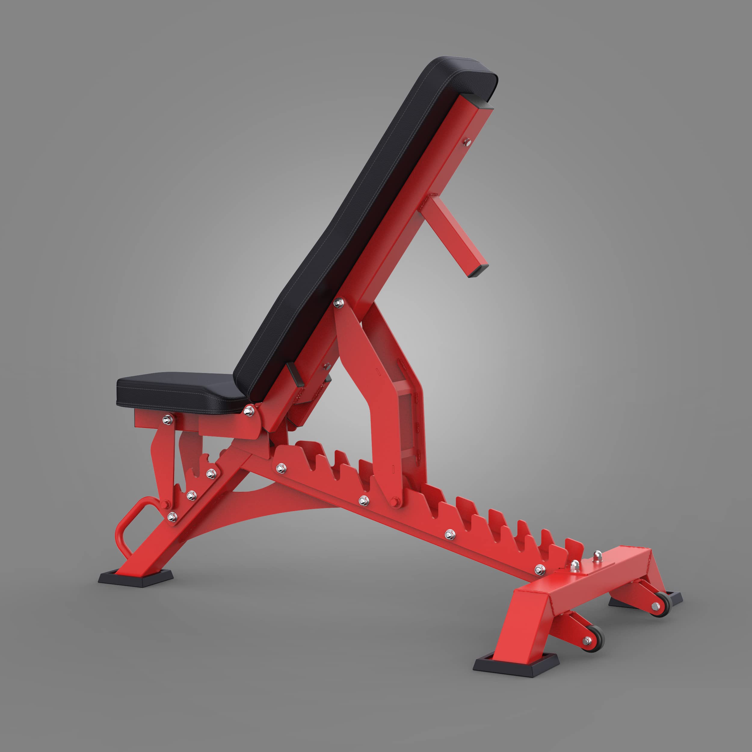 Major Fitness Adjustable Weight Bench – 32-Position Strength Training Bench for Bench Press, Weight Lifting & Home Gym Workouts | Perfect for Garage Gyms & Full-Body Workouts