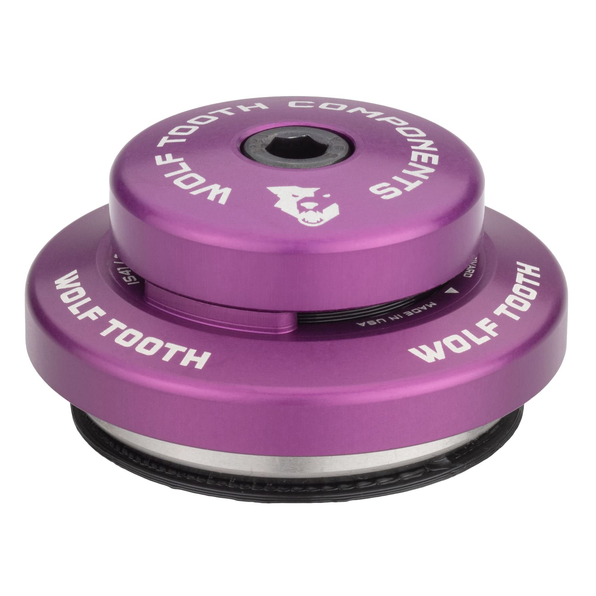 Wolf Tooth IS41/28.6 Upper Headset for Knock Block - 8mm Stack Height - Compatible with Trek Bikes - Perfect for Mountain Bike & Road Bike Headset Upgrades