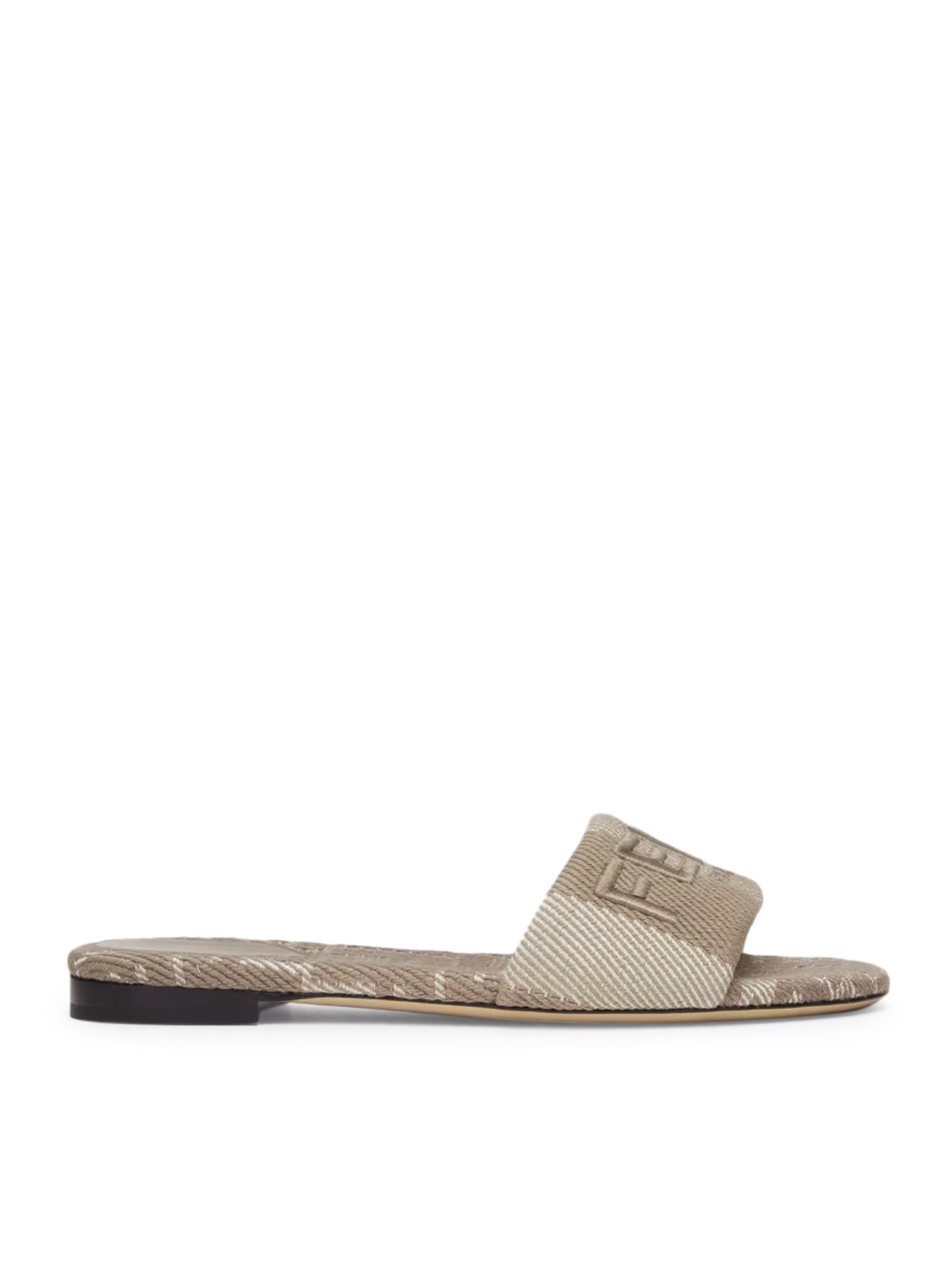 FENDI Sunshine Slippers for Women - Luxury Designer Flip Flops with Comfortable Cushioning - Perfect for Beach, Pool, and Summer Vacations