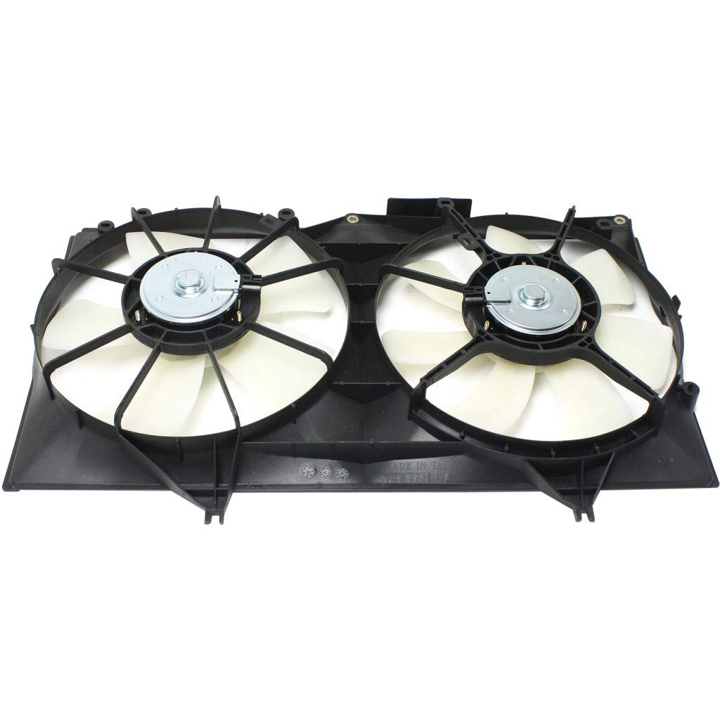 Lexus ES330 Radiator Fan Assembly Replacement 2004-2006 - Compatible with LX3115111, Dual Cooling Fan for Engine Cooling System - Perfect for Summer Driving & Heavy Traffic Conditions