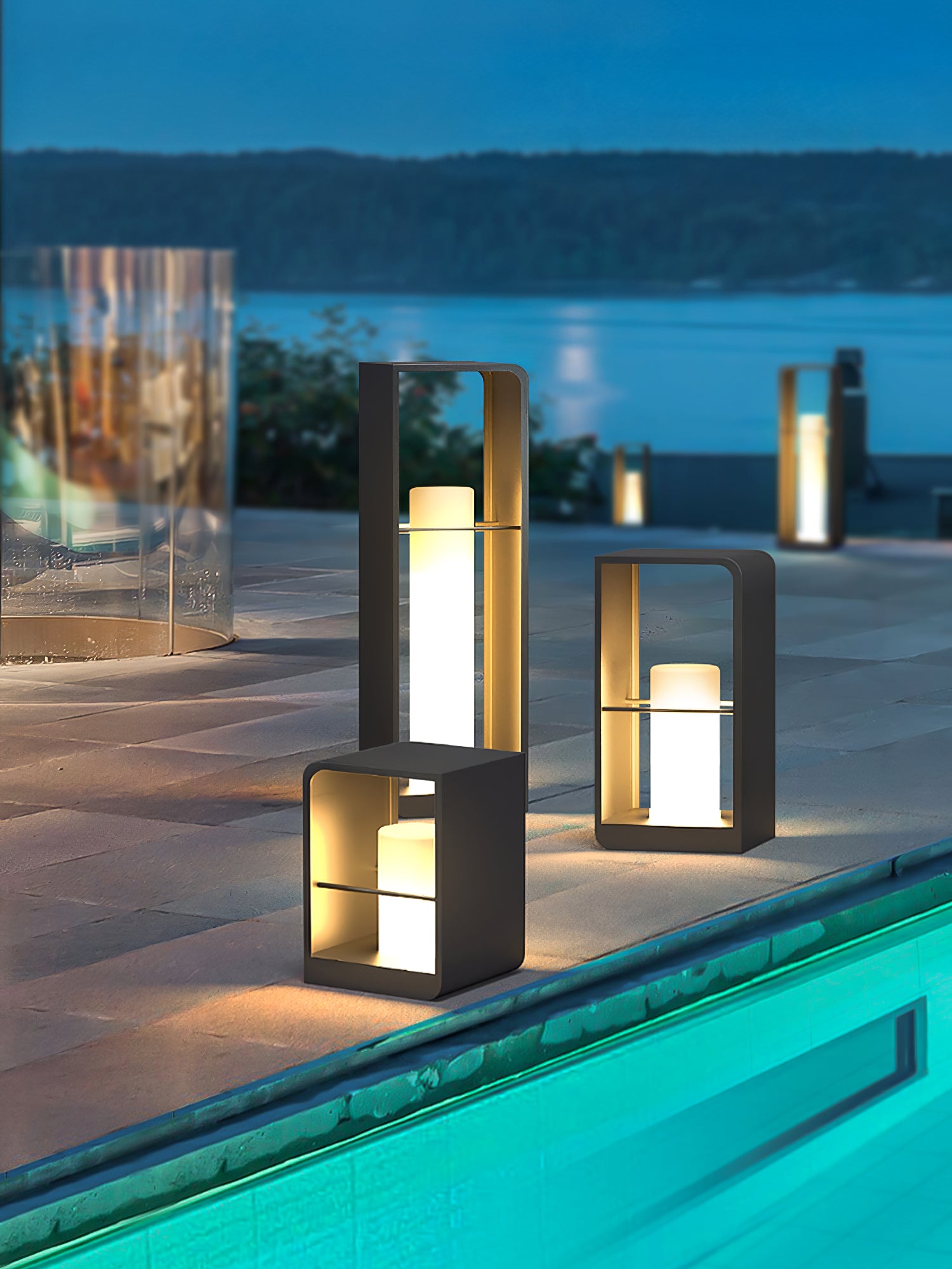 Zephyra Solar Powered Outdoor Garden Lights - Waterproof LED Landscape Lighting for Yard, Patio, Pathway - Perfect for Backyard, Lawn, Deck, and Garden Decor