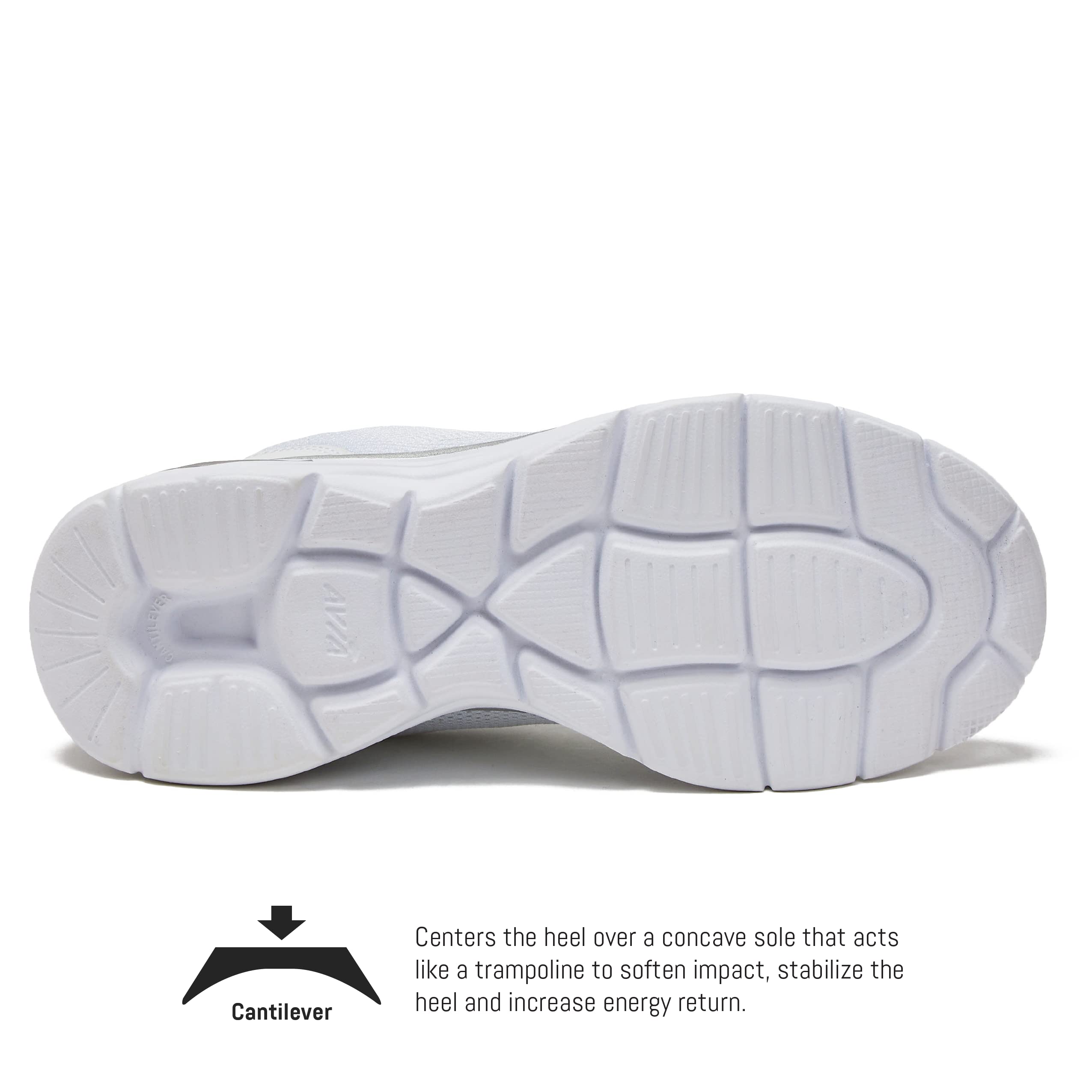 Avia Junction Women's Slip-On Sneakers - Comfortable & Breathable Memory Foam Shoes for Women | Casual Walking, Travel & Everyday Wear