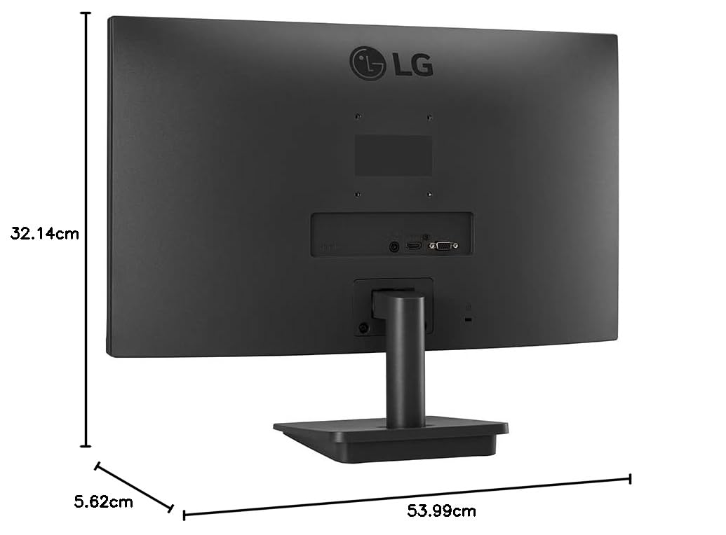 LG 24MP40A-C 24 Inch Full HD IPS Monitor - 1920x1080 Resolution, 5ms Response, 75Hz Refresh Rate, AMD FreeSync, OnScreen Control - Charcoal Grey - Perfect for Home Office, Gaming & Multimedia Entertainment