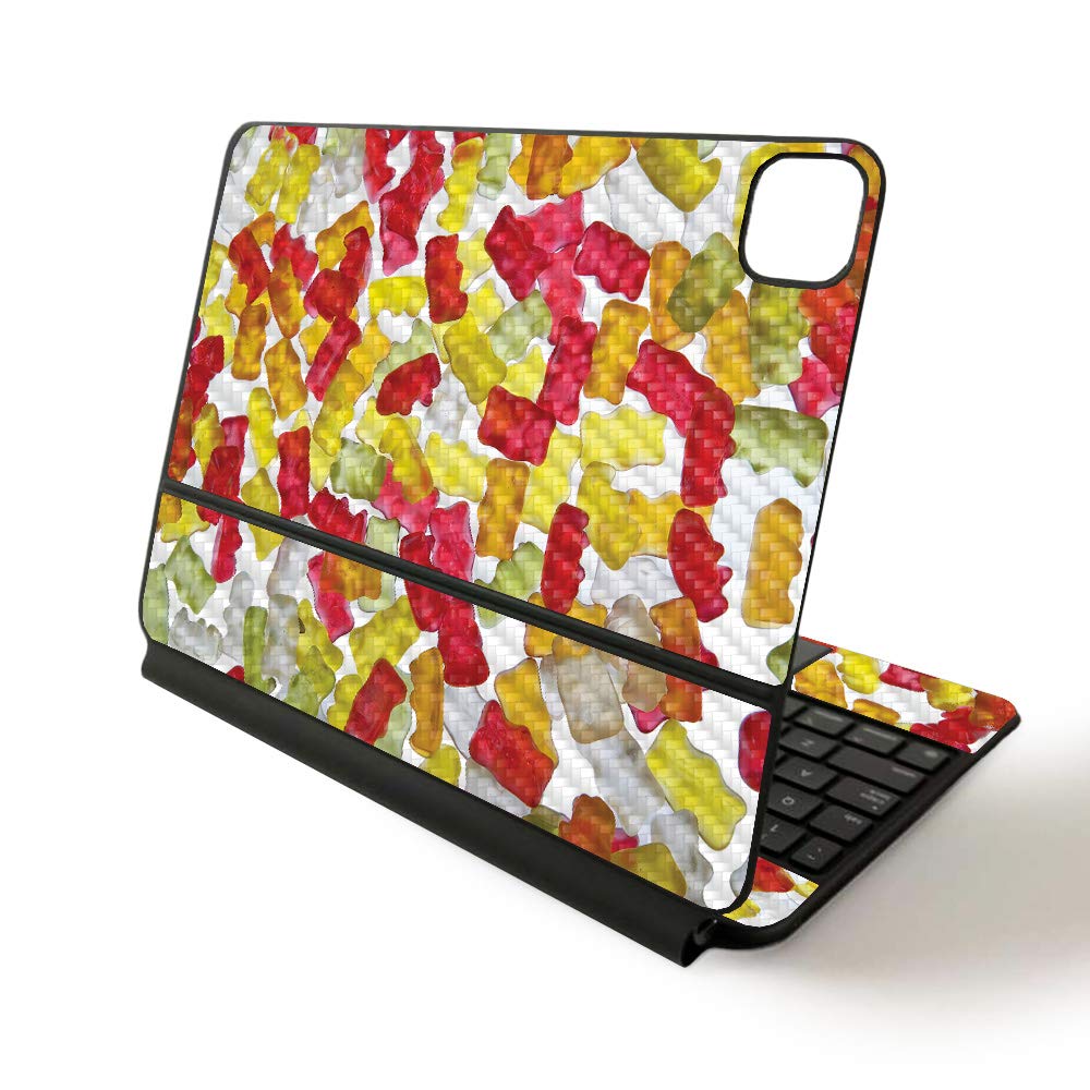 MightySkins Vinyl Skin Cover for Apple Magic Keyboard iPad Pro 11-inch (2020) - Sushi Design | Protective Durable Decal Wrap | Perfect for Work, Travel & Personalization