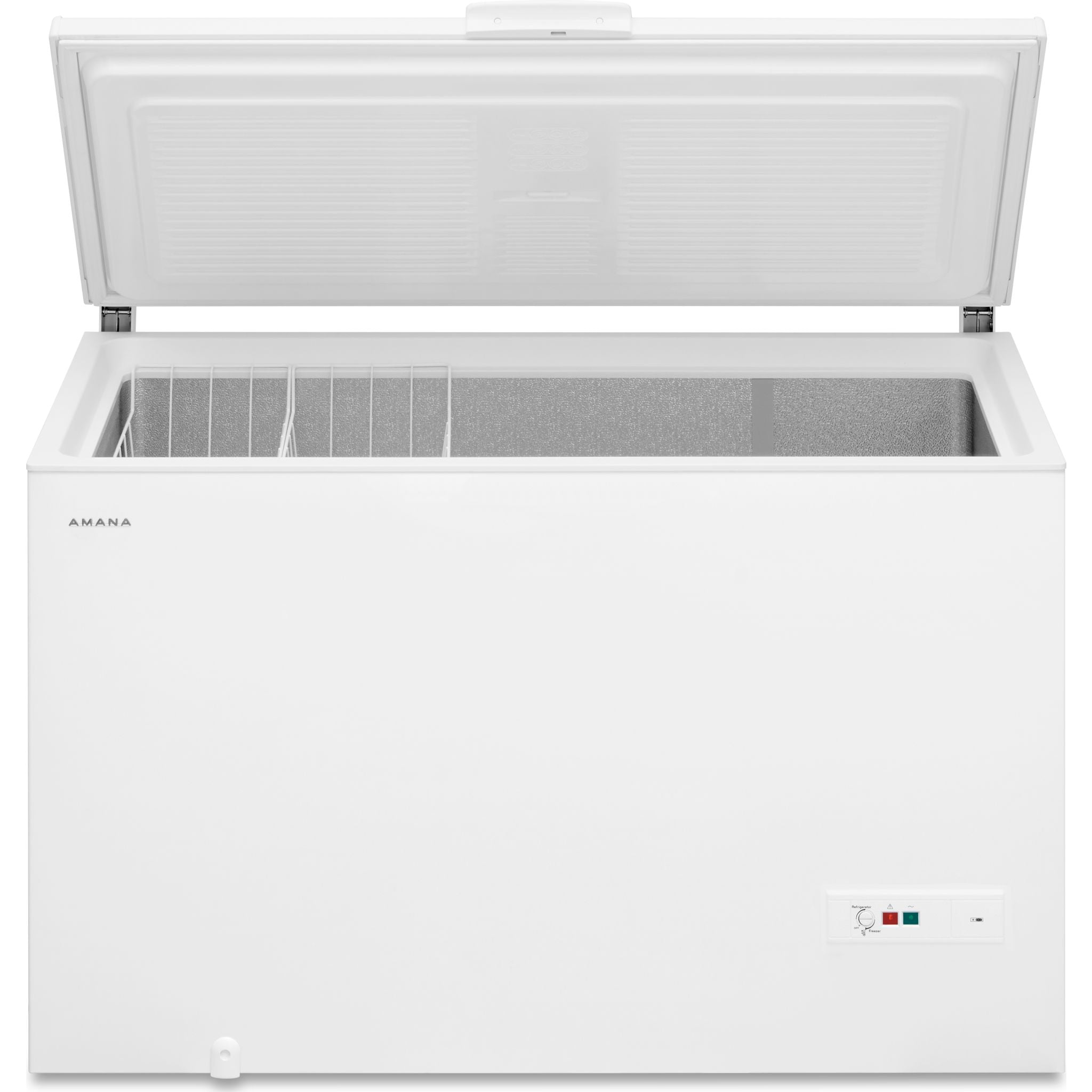 Amana AZC5216LW 7.0 Cu. Ft. Chest Freezer in White - Energy Efficient, Deep Freeze Storage for Home, Garage, or Basement - Perfect for Bulk Food, Meat, and Frozen Goods