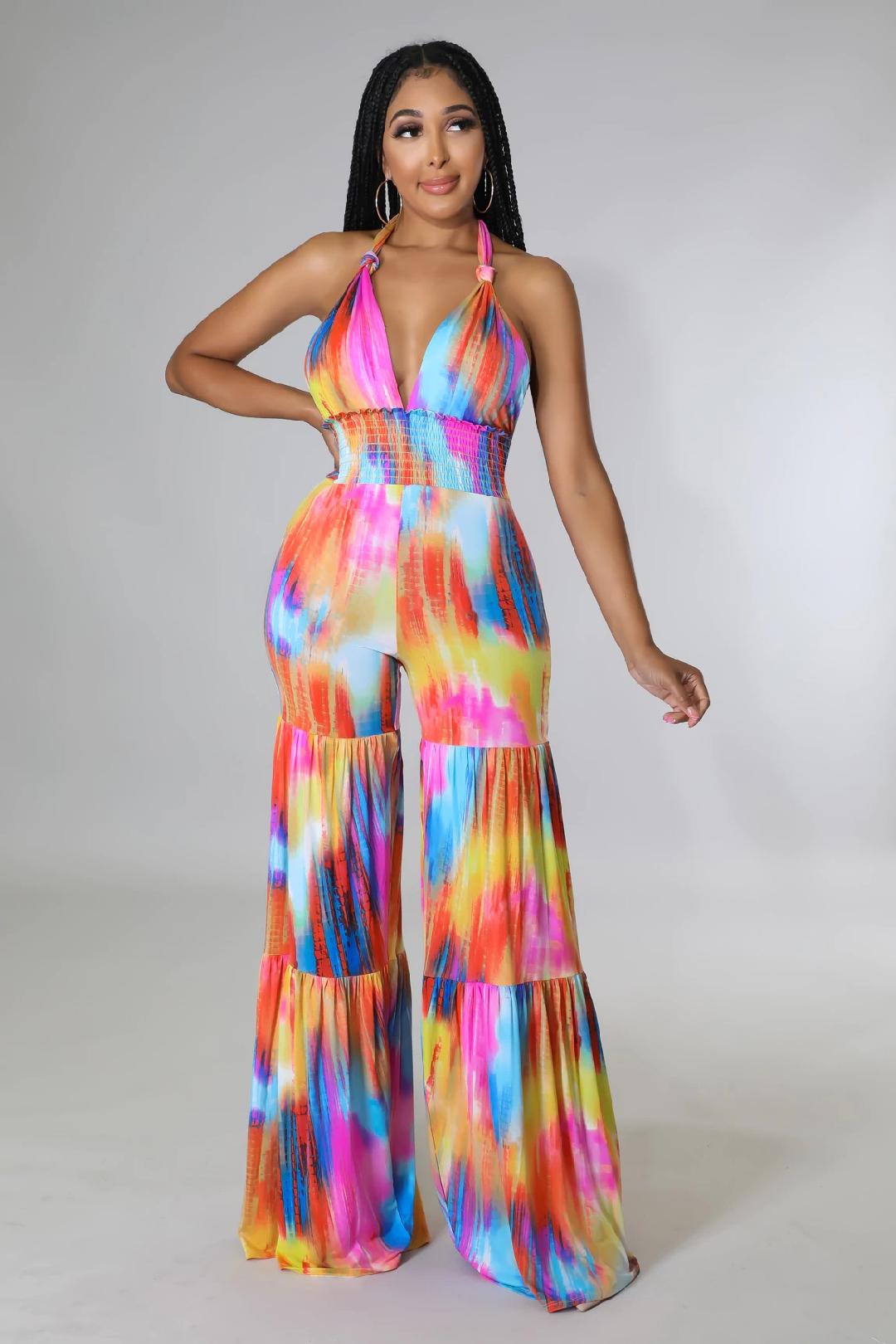 Valentina Jumpsuit for Women - Elegant One-Piece Romper with Pockets | Perfect for Summer Outfits, Beach Vacations & Date Nights