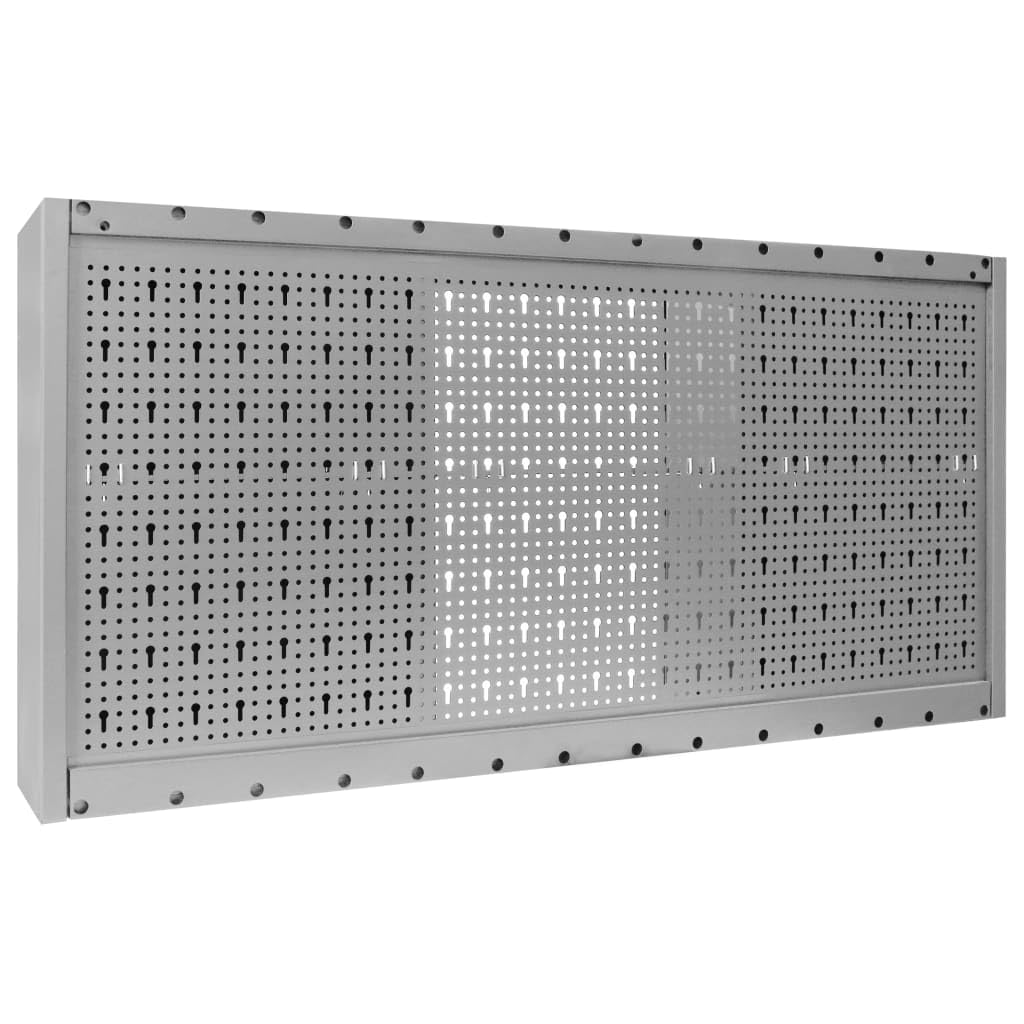 Wall Mounted Tool Cabinet - Industrial Metal Storage for Garage & Workshop