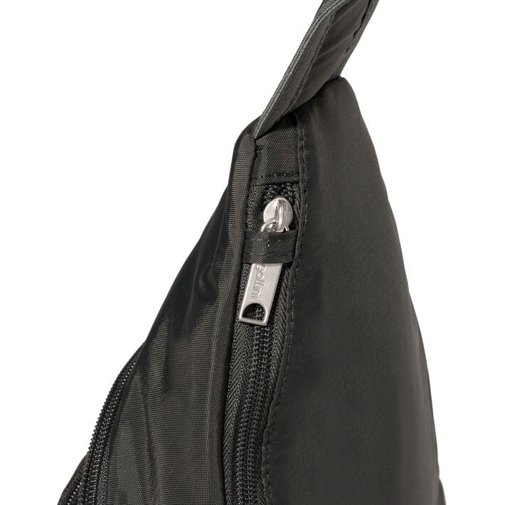 Baggallini Securtex Anti-Theft Crossbody Sling Bag for Women - RFID Blocking, Lightweight & Secure Travel Purse - Perfect for Day Trips, Commuting, and Shopping