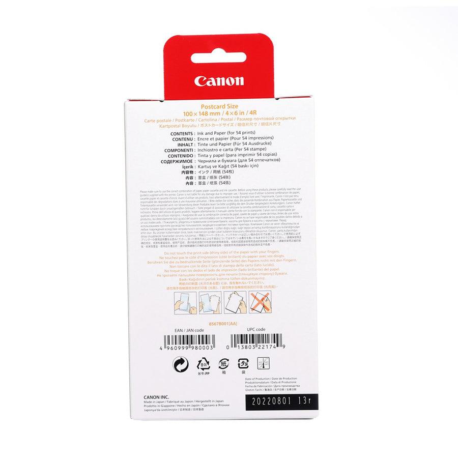 CANON RP 54 Color Ink & Paper Set (4R) for Canon Printers - High-Quality Photo Printing at Home | Perfect for Family Photos, Scrapbooking & Craft Projects