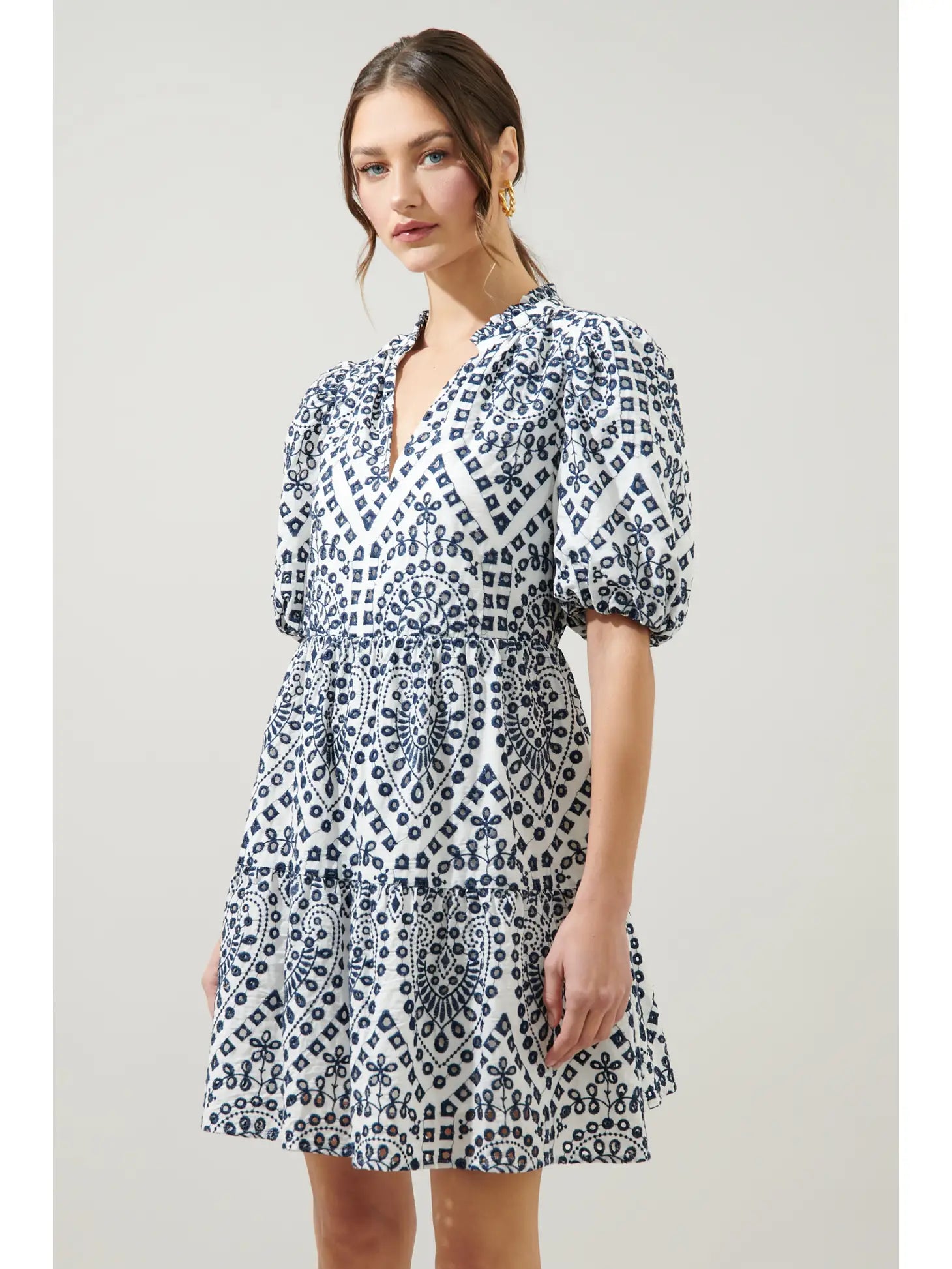 At Sea Jacey Dress - Women's Flowy Summer Beach Dress with Pockets, Lightweight & Breathable for Vacation, Travel, and Casual Wear