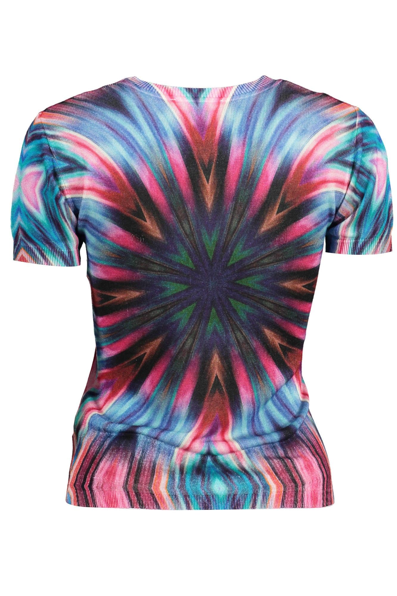 Desigual Women's Graphic Print Short Sleeve T-Shirt - Comfortable Cotton Casual Tee for Everyday Wear | Perfect for Outfits, Street Style & Summer Fashion