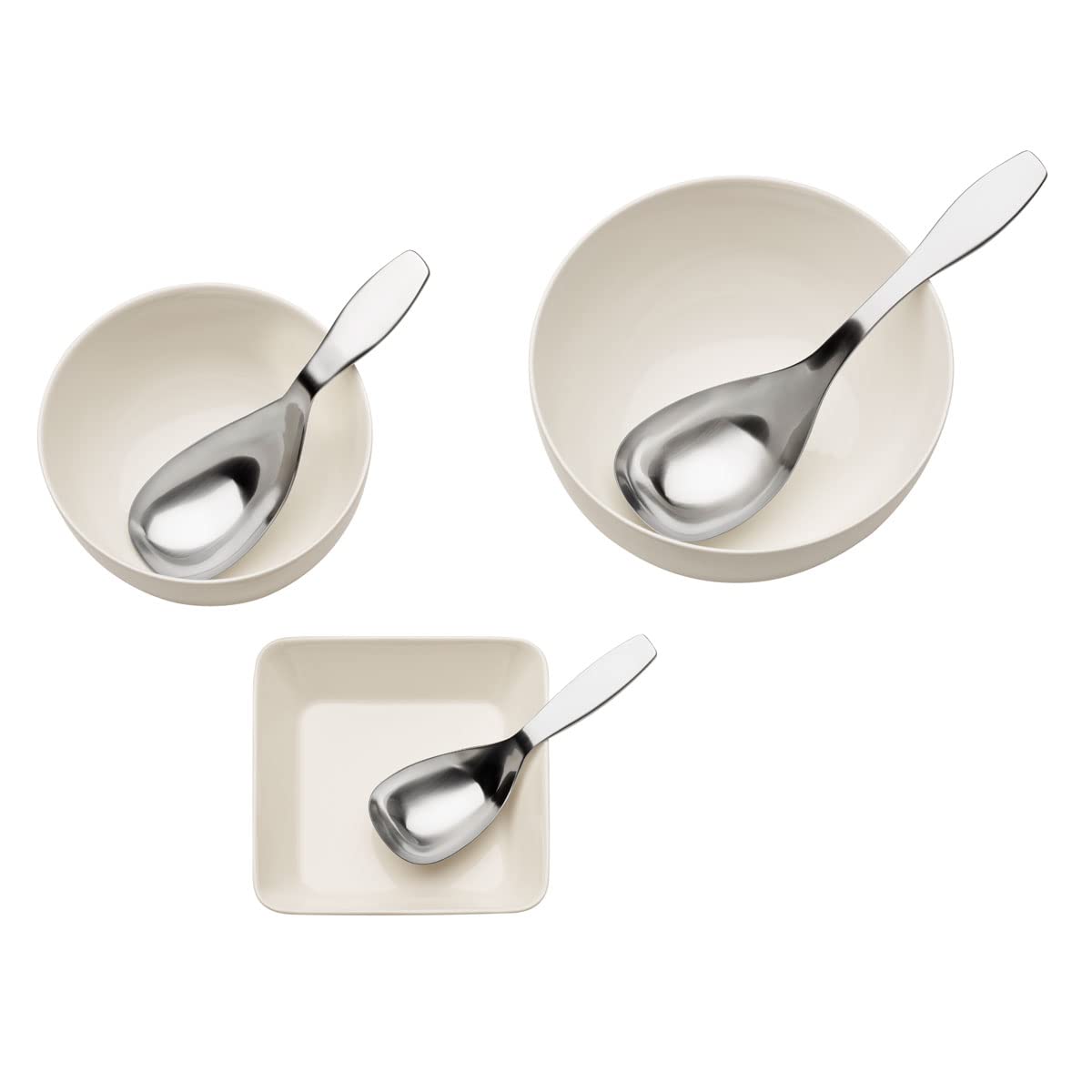 Iittala Collective Tools Stainless Steel Serving Spoon - Large Size for Dining, Buffets & Entertaining - Elegant Modern Cutlery for Home & Restaurant Use