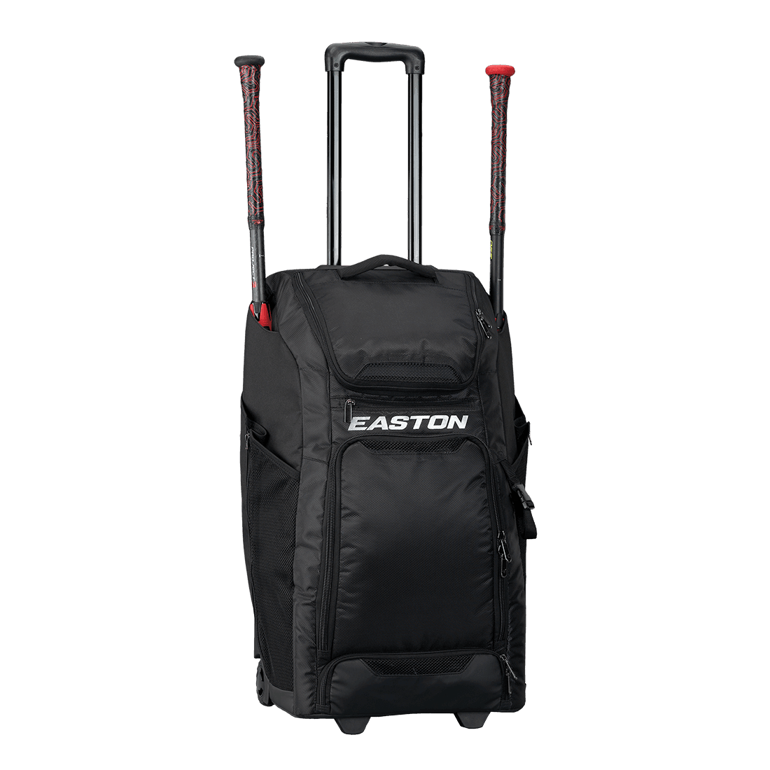 Easton Catcher's Wheeled Baseball Equipment Bag - Durable Rolling Gear Bag for Baseball Players with Wheels & Handle - Perfect for Training, Games & Travel