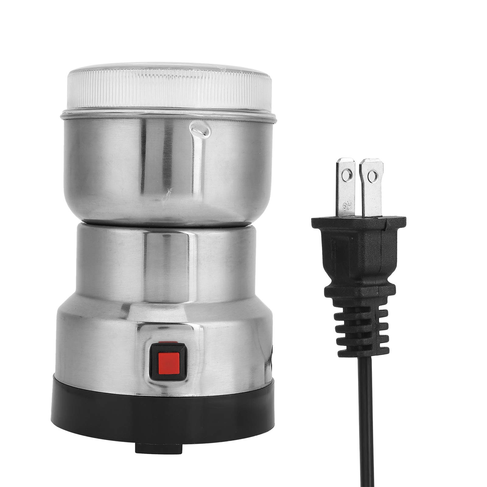 Premium Electric Coffee Grinder & Spice Mill - 110V-240V Multi-Function for Beans, Nuts, Herbs - Perfect for Home, Office & Travel Use