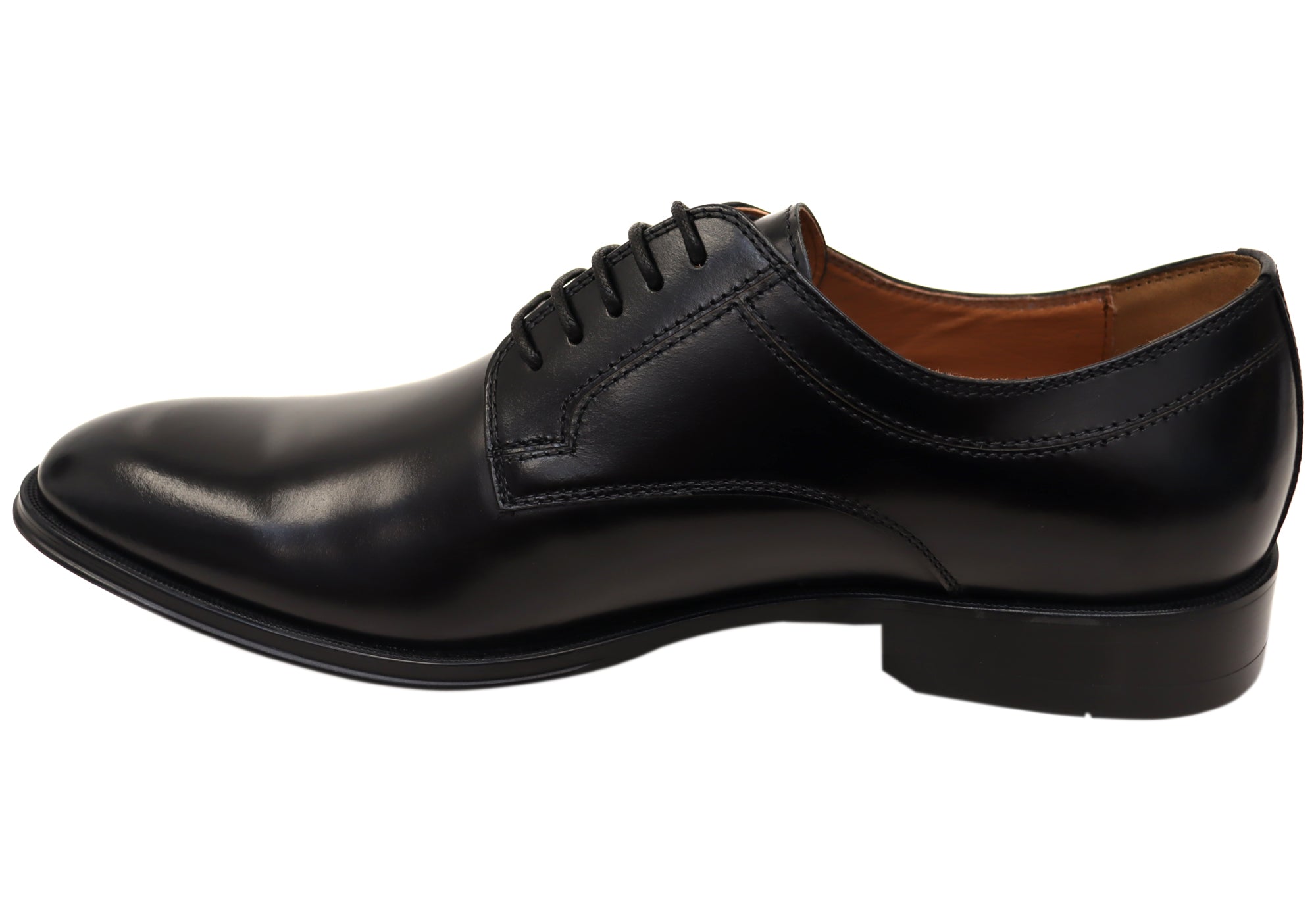 Florsheim Men's Sentinel Plain Derby Dress Shoes - EE Extra Wide Leather for Comfort & Style - Perfect for Business, Office & Formal Occasions