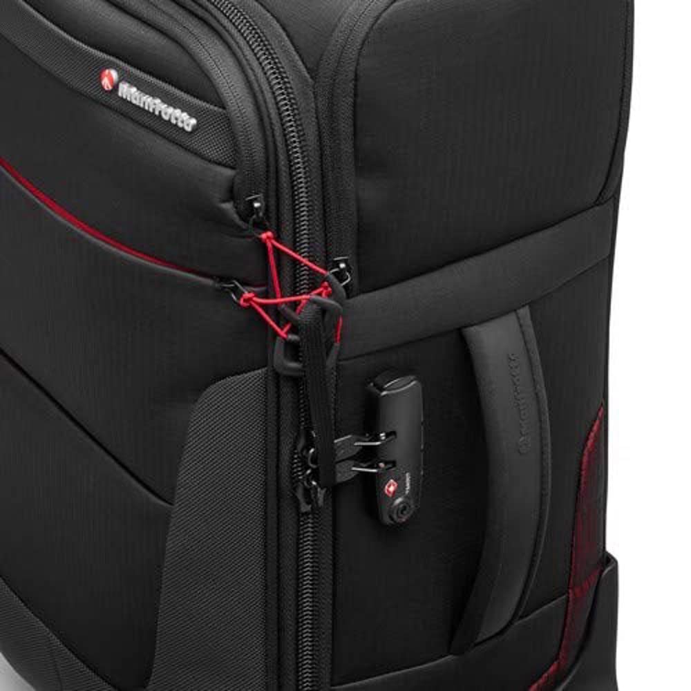 Manfrotto Reloader Air-55 Pro DSLR Camera Rolling Case - Waterproof Professional Camera Bag for DSLR, Mirrorless & Video Cameras, Holds 2 Bodies with Lenses + 17