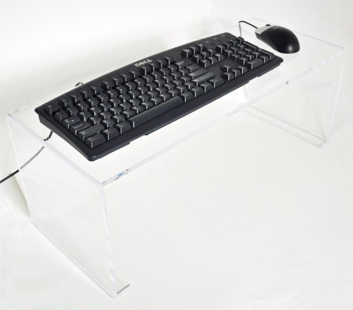 Adjustable Keyboard Stand for Standing Desk - Ergonomic Workstation Accessory for Office & Home Use | Improve Posture & Fitness While Working