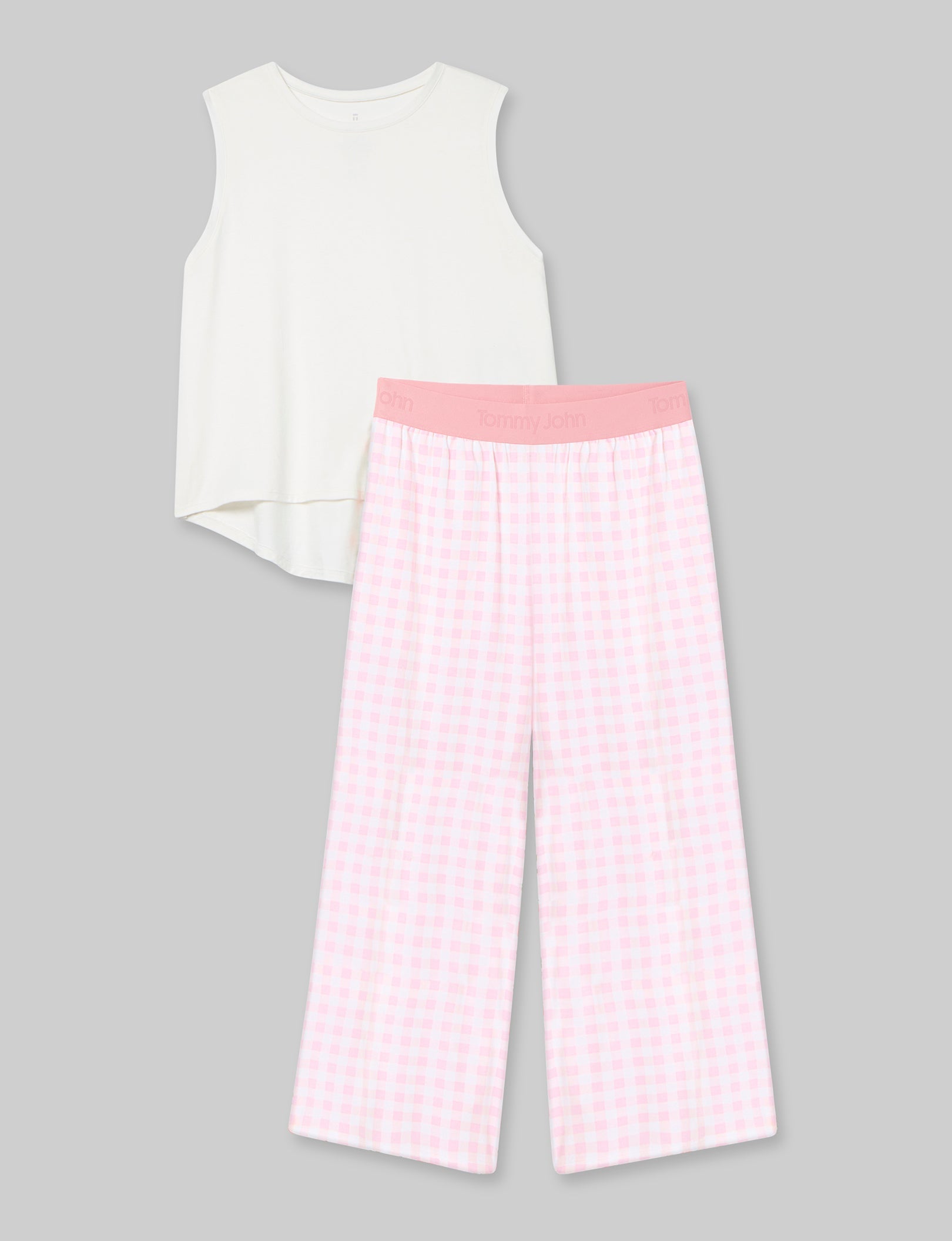 Women's Power Nap Tank & Pant Set - Soft Sleepwear for Relaxation & Comfort - Perfect for Lounging, Yoga & Nighttime Wear