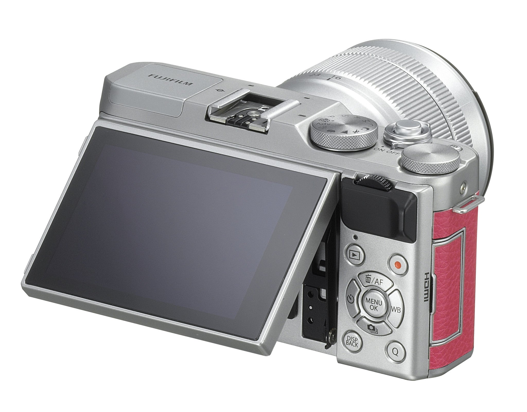 Fujifilm X-A3 Mirrorless Digital Camera with 16-50mm f/3.5-5.6 Lens in Pink - Perfect for Travel, Vlogging & Street Photography