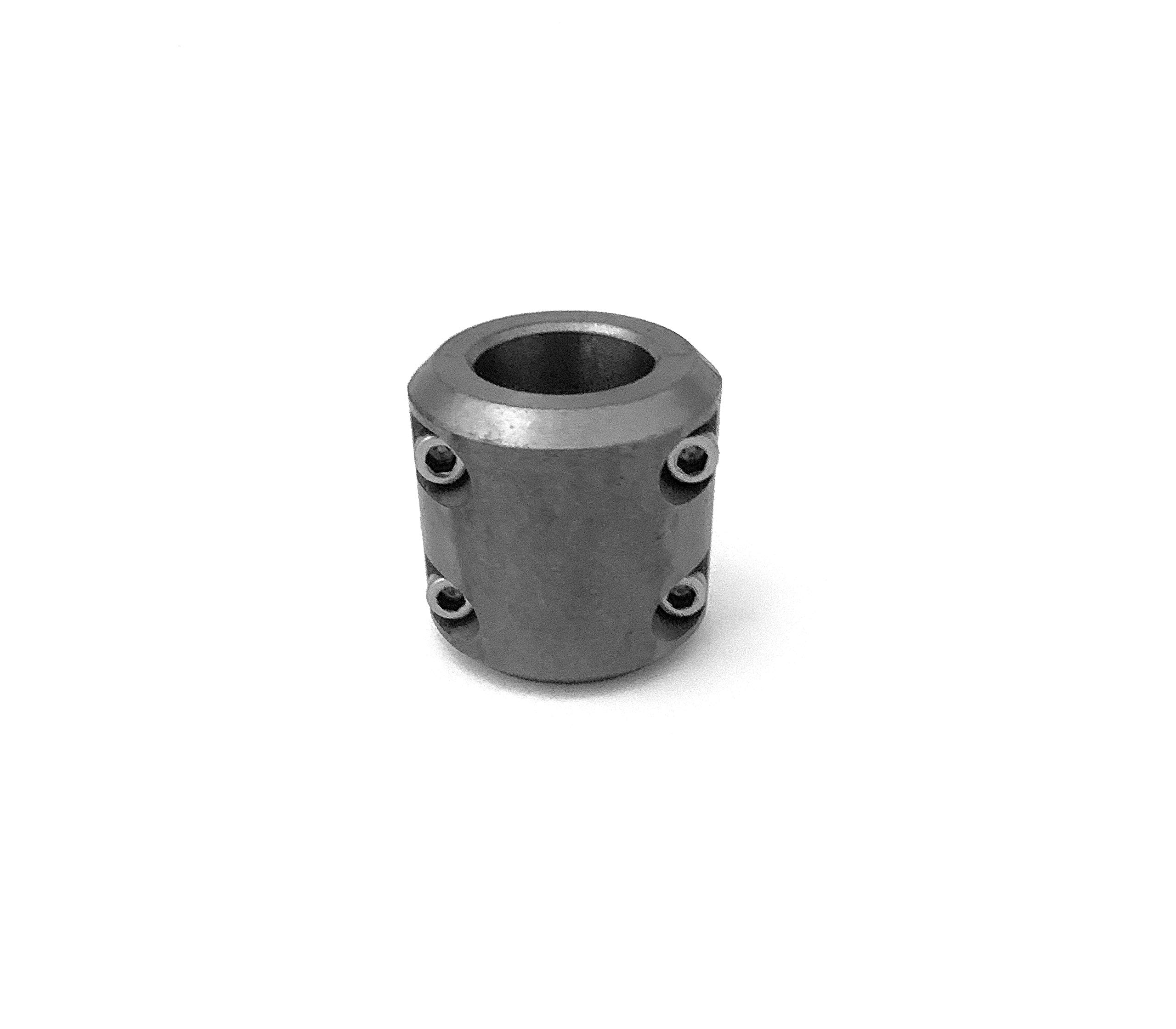 UTVDistribution Universal Fabrication Connector - Weldable Tube Clamp Bolt On for 1