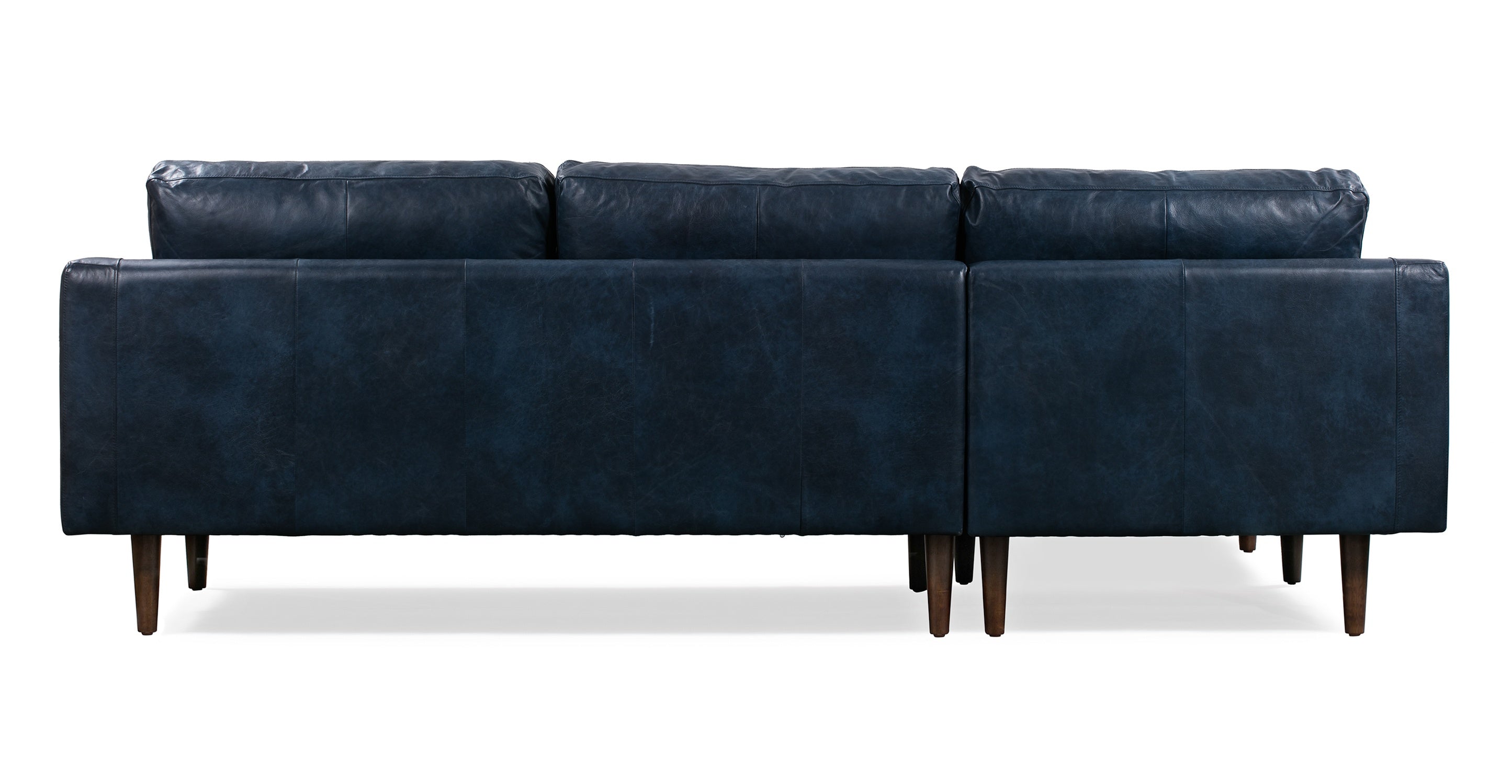 Napa Left Facing Sectional Sofa - Modern L-Shaped Couch with Reversible Chaise, Soft Fabric Upholstery for Living Room, Family Room & Home Theater Comfort
