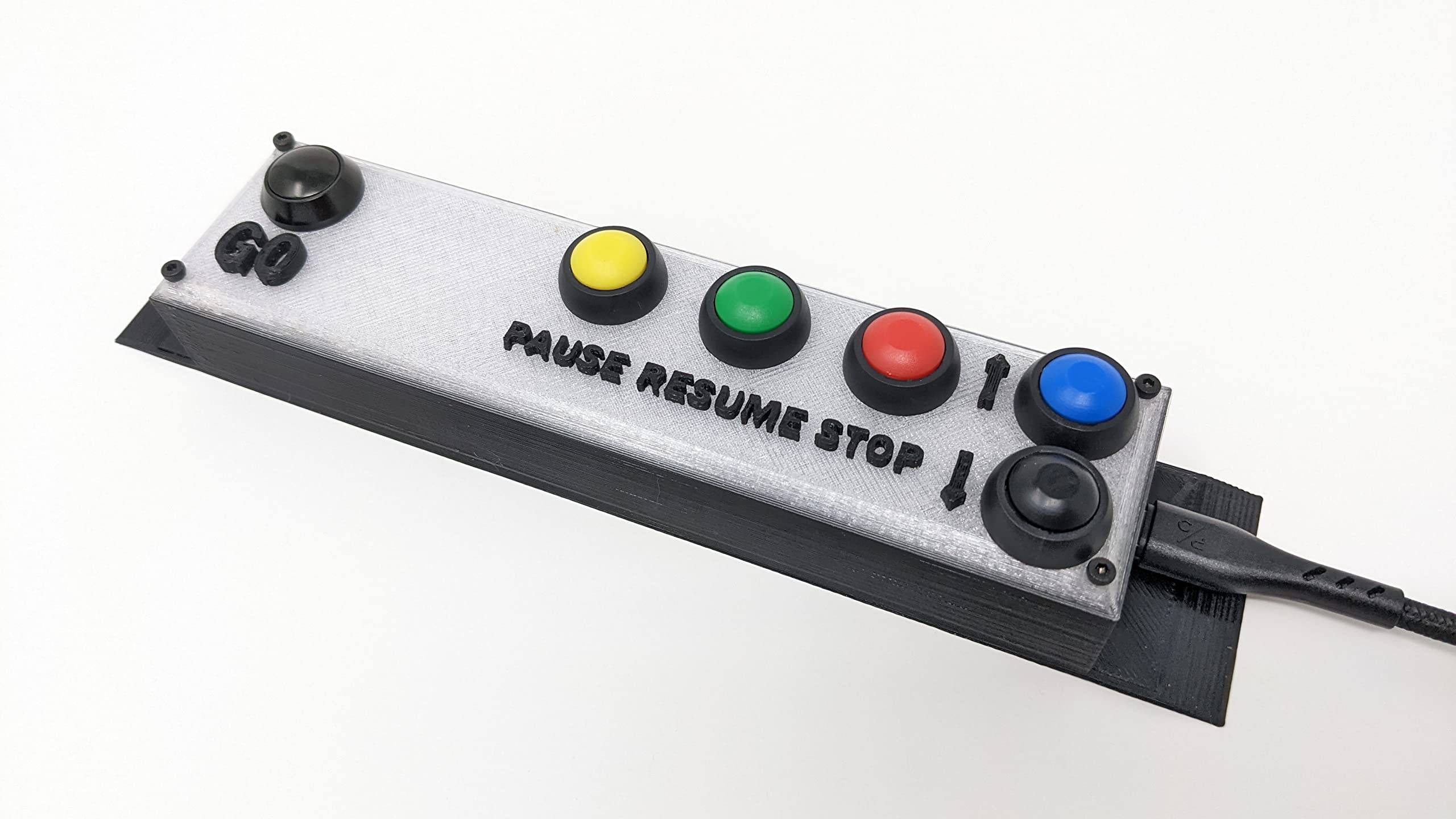 GO Button Box Remote - Compatible with QLab®, SCS, Midi, Single/Dual USB & DIN - Perfect for Theater Shows, Live Performances & Studio Control