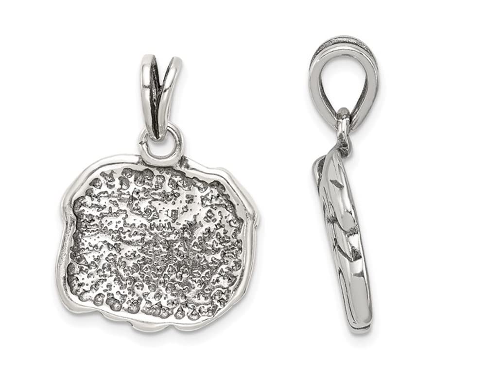 Vintage Sterling Silver Bulldog Pendant Necklace with 18