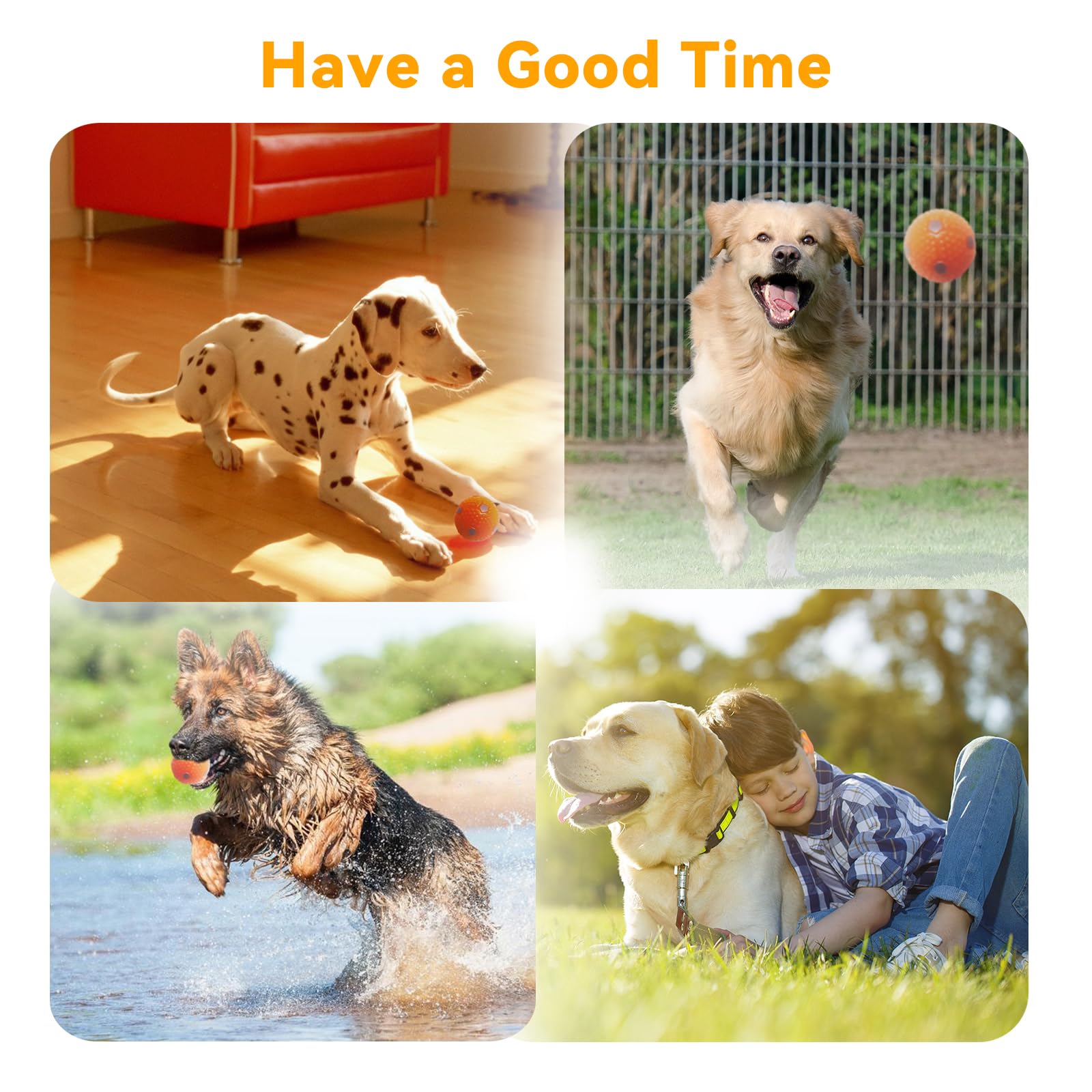 Automatic Dog Ball Launcher for Small & Medium Dogs - Interactive Pet Toy with Remote & 3 Balls (2 Inch) - Indoor/Outdoor Puppy Play, Exercise & Training - Purple