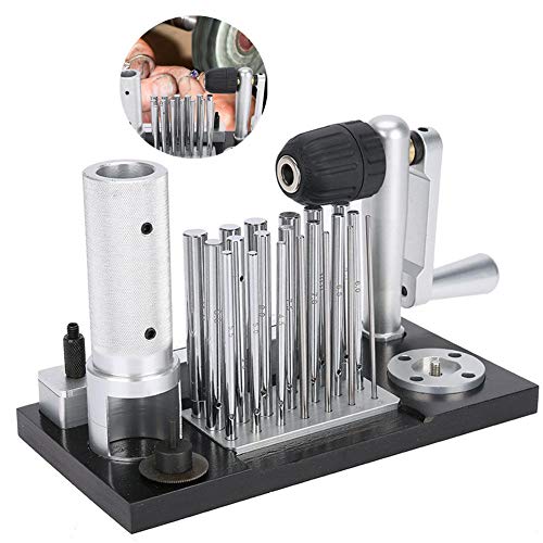 Jadpes Stainless Steel Jump Ring Maker & Wire Drawing Machine - DIY Jewelry Making Tools for Crafting Bracelets, Necklaces, and Earrings