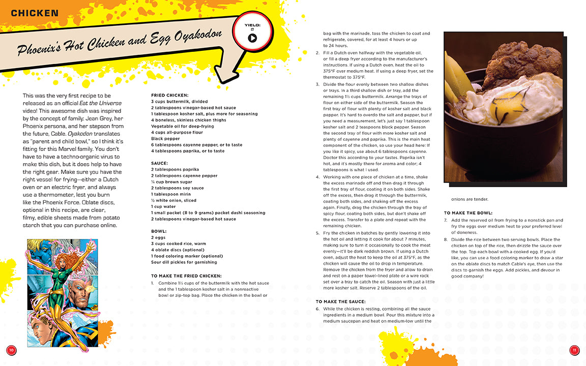 Marvel Eat the Universe: The Official Cookbook - Superhero Recipes for Marvel Fans | Perfect for Comic-Themed Parties & Family Cooking Fun